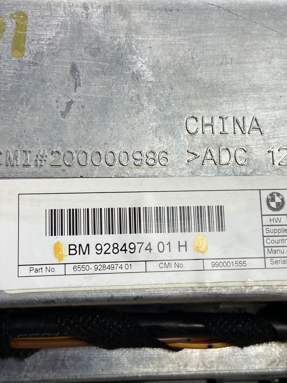 2012-2013 BMW F10 528i 550i Central Information Display Monitor Screen AF2401 DG6