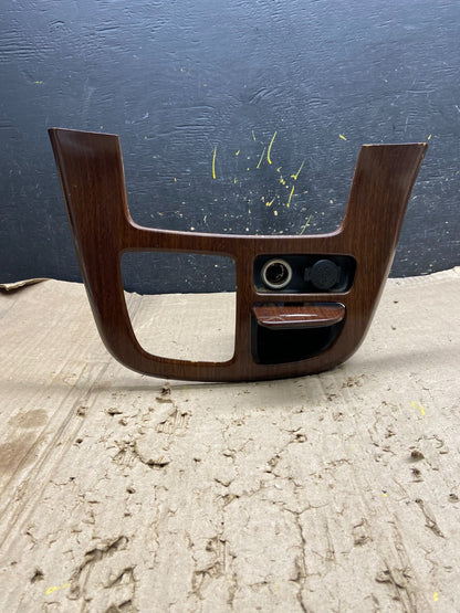 2006 - 2012 Kia Sedona Center Shifter Power Outlet Cover Trim Bezel X6353 DG2