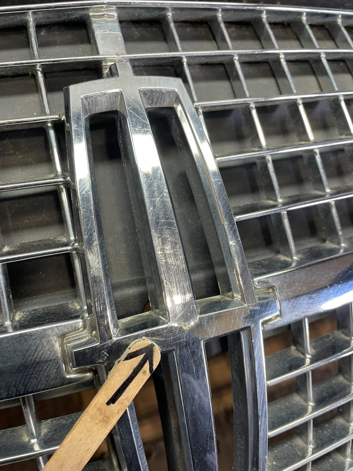 2007 to 2010 Lincoln Mkx Front Upper Grill Grille OEM aa2392 DG3