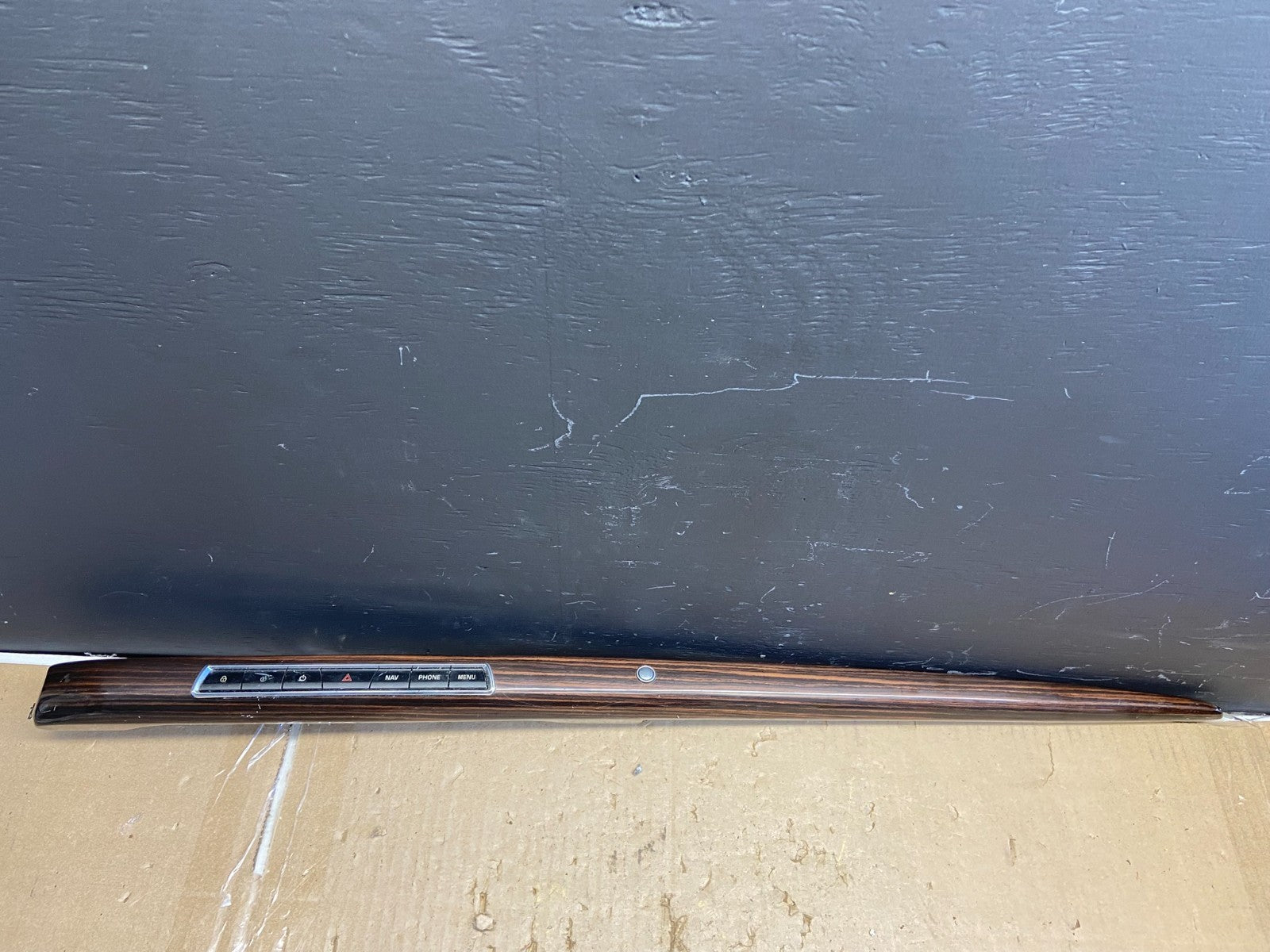 2009 - 2011 Jaguar XF Dashboard Center Trim Cover Switch Panel Wood ab5740  DG0