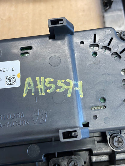 2008 to 2012 Jeep Liberty Dash Climate Temperature Control Radio Bezel AH5577 DW5