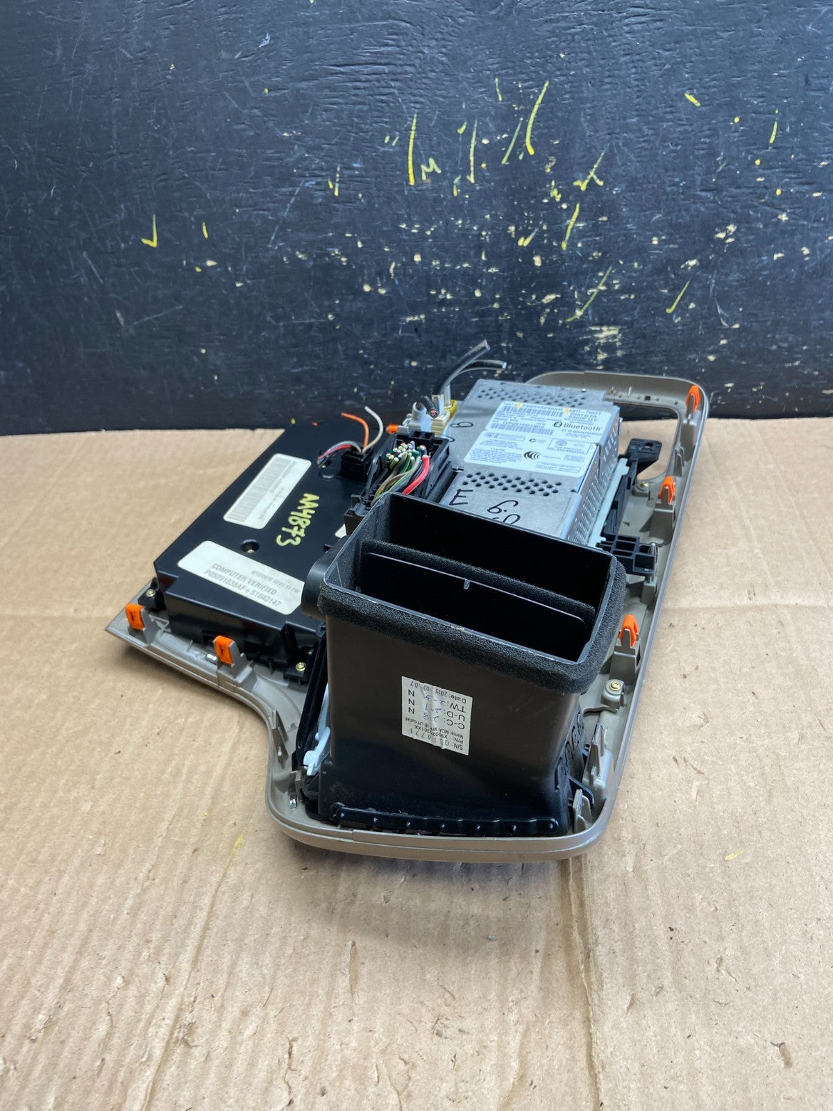 2014-2015 Jeep Grand Cherokee Center Radio Climate Control Bezel Vent AA4873 DG4