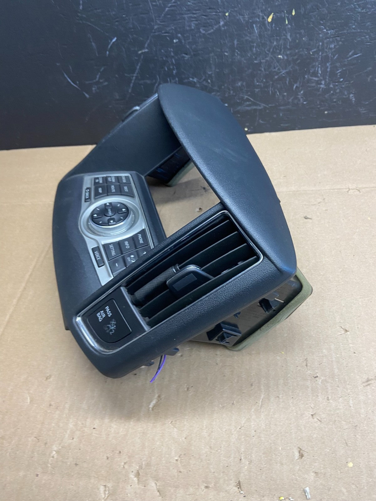 2011 2012 2013 Nissan Maxima Radio Audio Panel Control Bezel Trim  AB9292 DG2