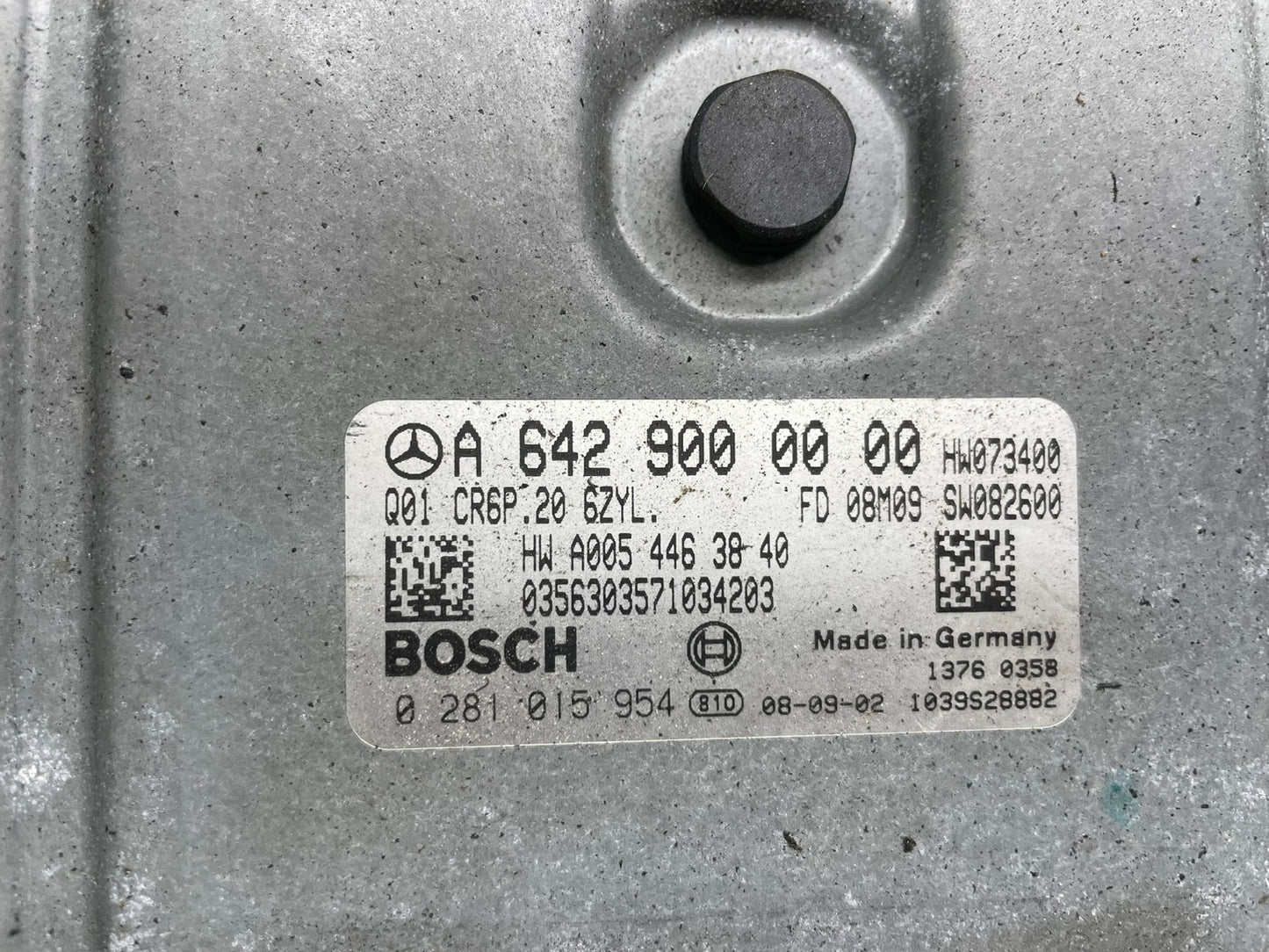 2009 to 2012 Mercedes Benz ML320 GL320 Engine Computer Ecu Ecm Q1149 DG2