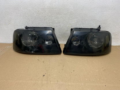 2004 to 2008 Ford F-150 F150 Left+Right Halogen Headlights ah5750 DG0