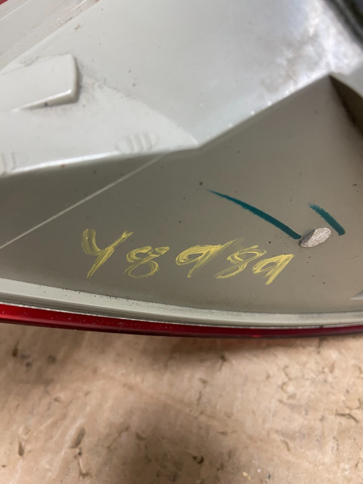 2007 to 2009 Mercedes GL-Class GL450 Left Driver LH Tail Light OEM Y8989 DW8