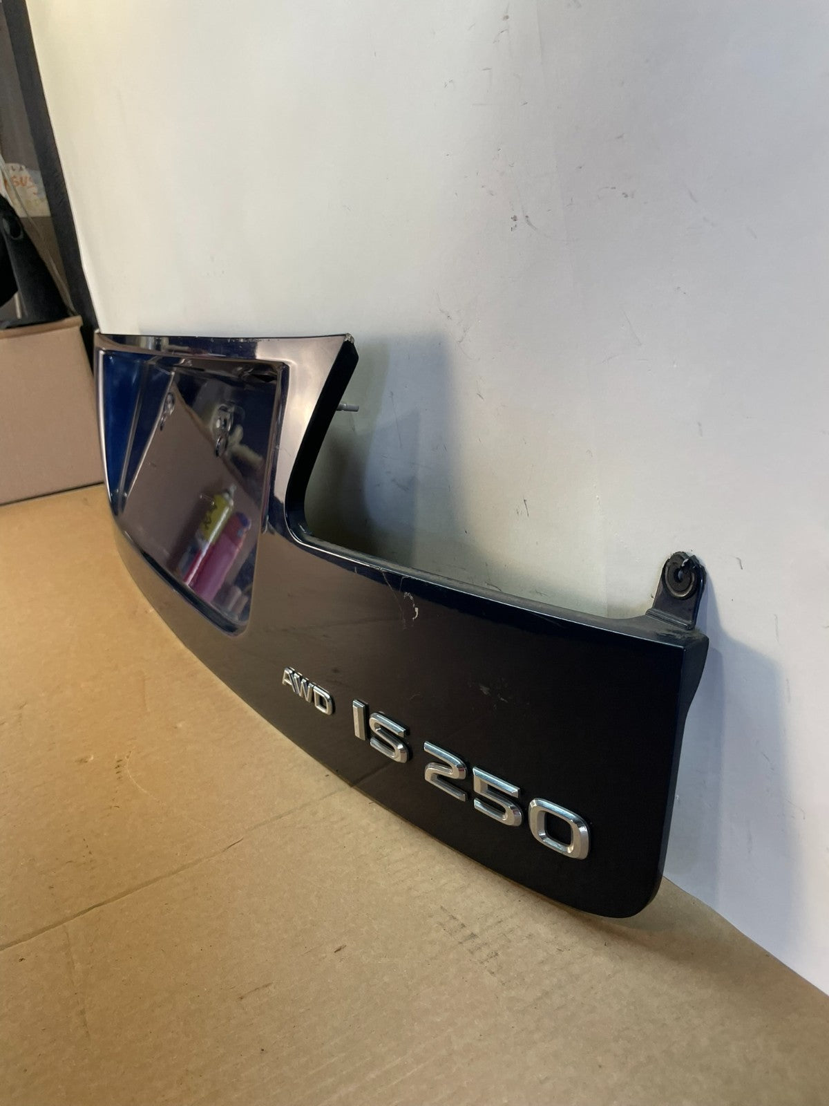 2006 to 2013 Lexus IS250 IS350 Glossy Black Rear Trunk Spoiler Wing AG9870 DG1