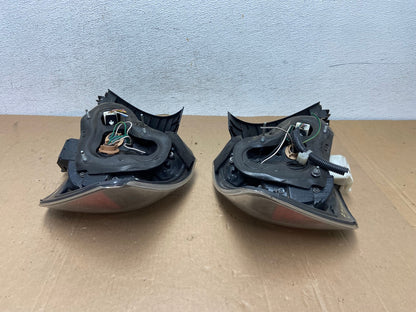 2007 to 2010 Scion TC Left+Right Set Black Tail Lights AD7924 LK9