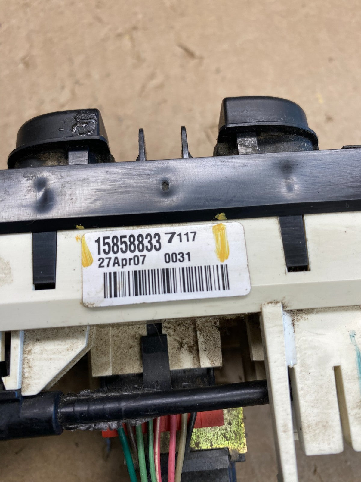 2004 to 2008 GMC Chevrolet Canyon Colorado Climate Control A/C Panel AC6692 DG5