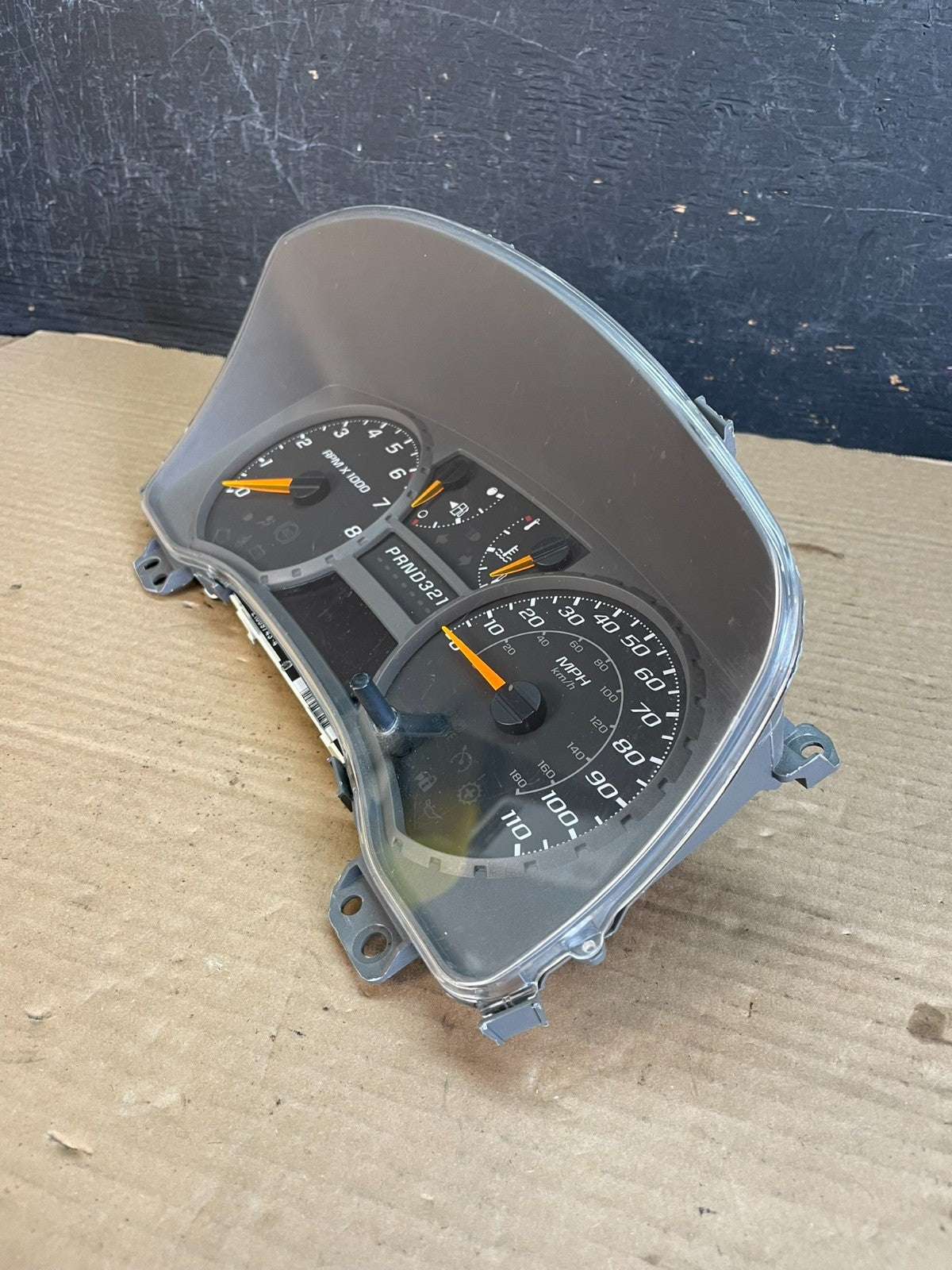 2004 to 2012 Chevrolet Colorado Instrument Cluster Speedometer AF3441 DW2