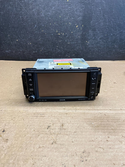 2007 2014 Jeep Dodge Chrysler Screen Display CD Player Satellite Radio AH3721 DG0
