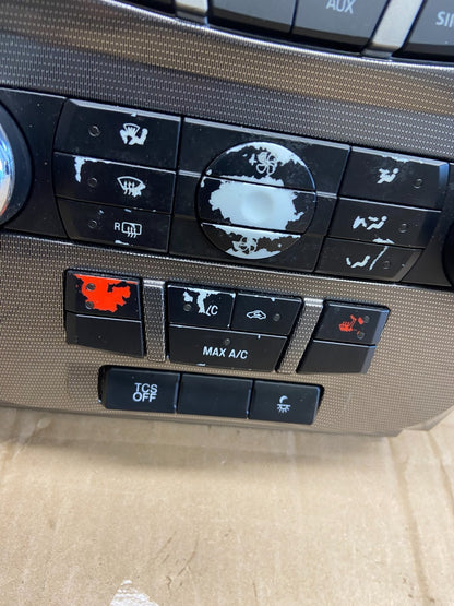 2010 to 2012 Ford Fusion Radio Climate Control A/C Control ad7128 DG1