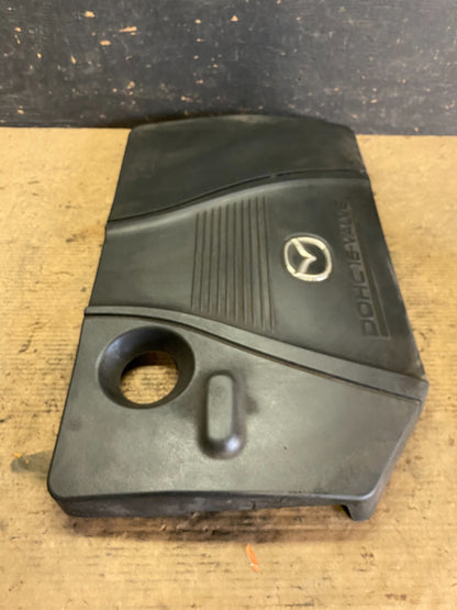 2004 to 2006 Mazda 3 DOHC 16 VALVE 2.3L Engine Shield Top Cover Oem P0225 DG3
