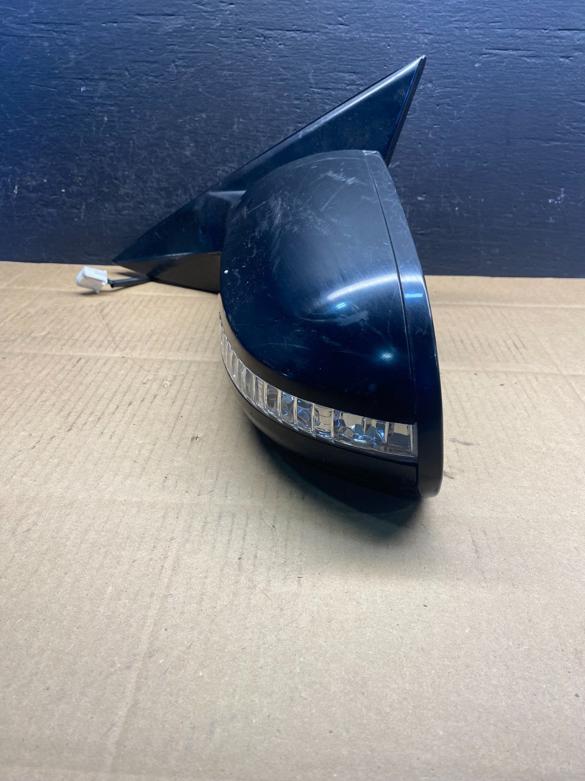 2009 to 2014 Nissan Maxima Left Driver Side View Door Trn Sig Mirror AD5004 DW10
