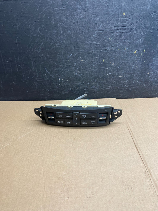 2009 to 2014 Acura TSX 2.4L AC Heat Temperature Climate Control AE4365 DG0