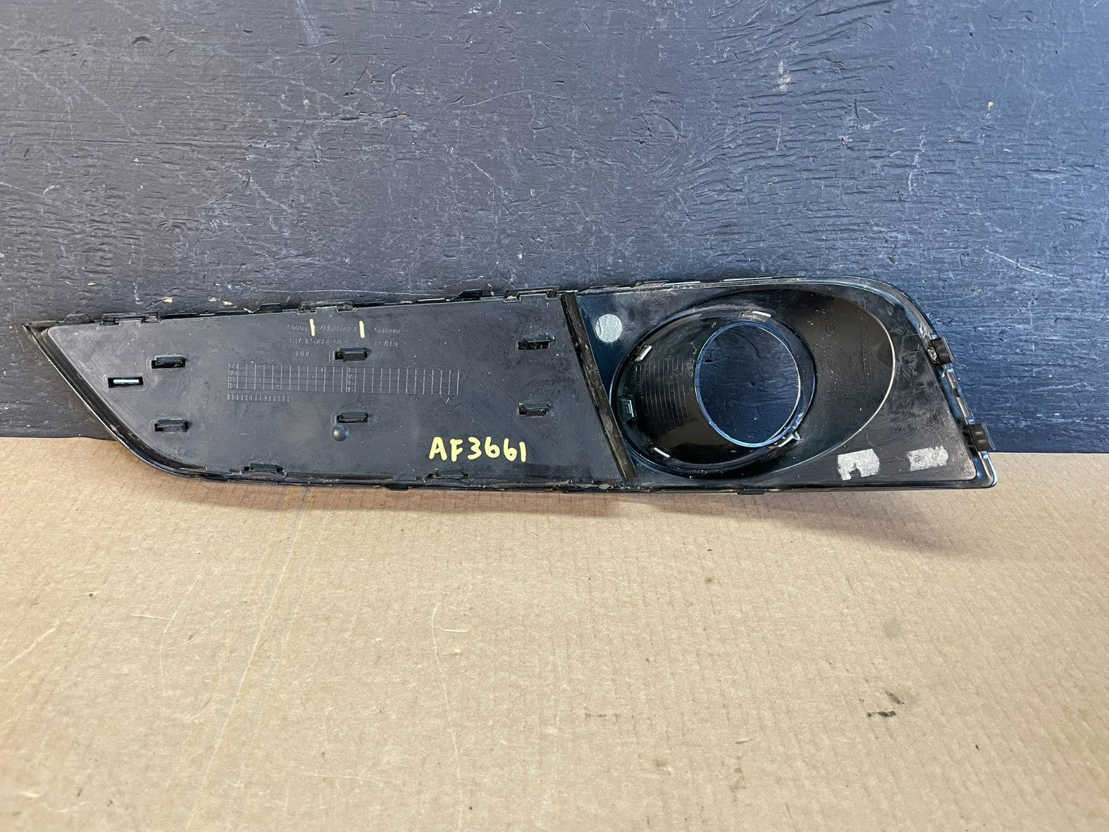 2011 to 2018 Audi A8 Front Left Bumper Fog Light Bezel 4H0807151 AF36613