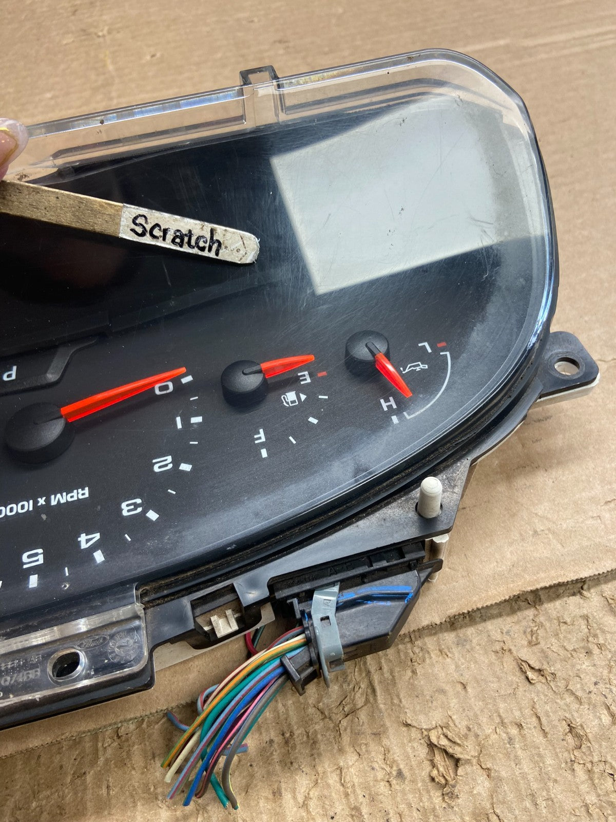 2006 Ford E350 Gauge Speedometer Cluster af2476 DG3