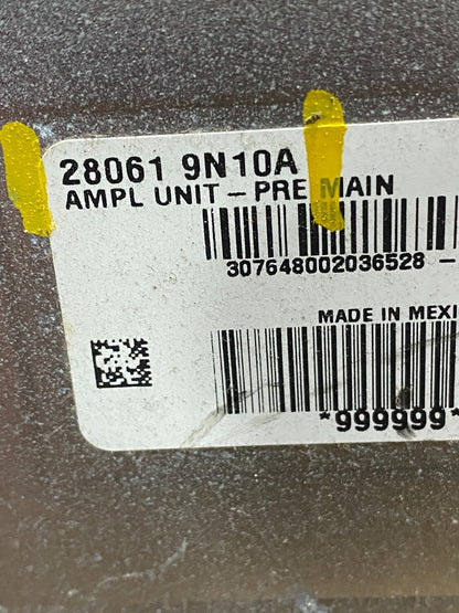 2009 to 2014 Nissan Maxima Radio Audio System Amplifier Module AMP z5064  DG3