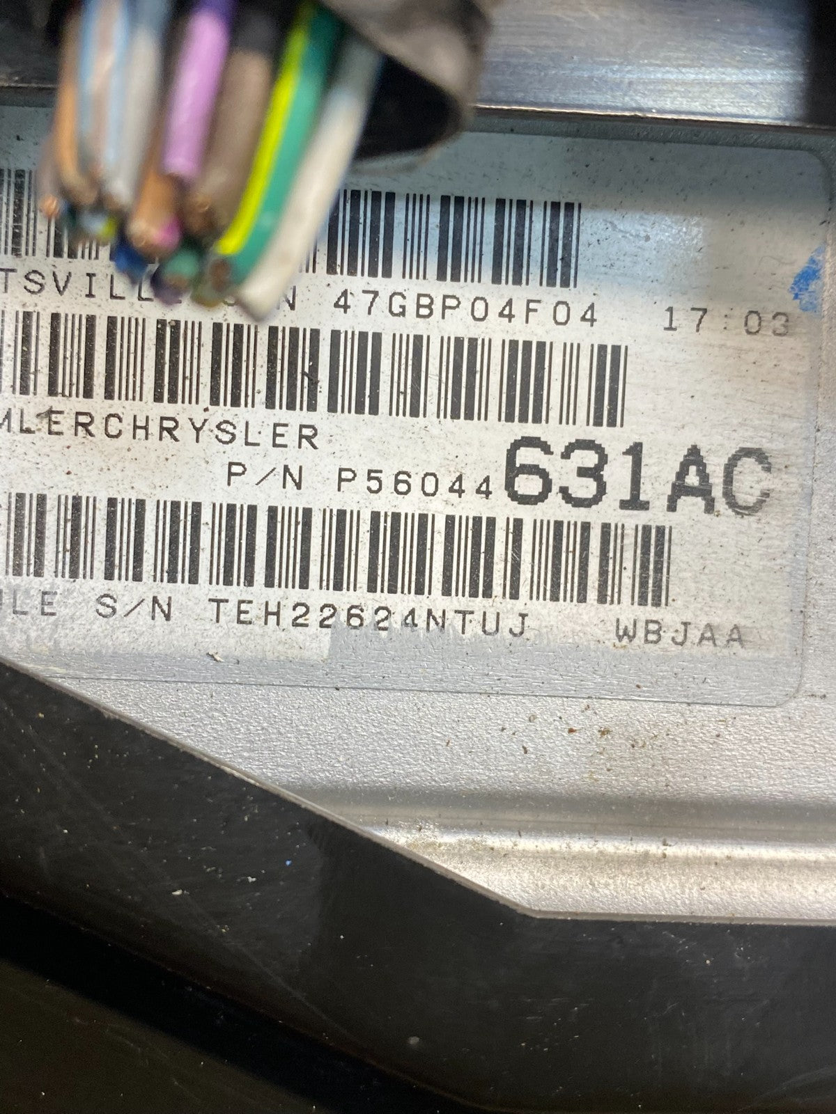 2003 Jeep Grand Cherokee 4.7L ECM ECU Engine Control Computer Modul ad9436 DG2