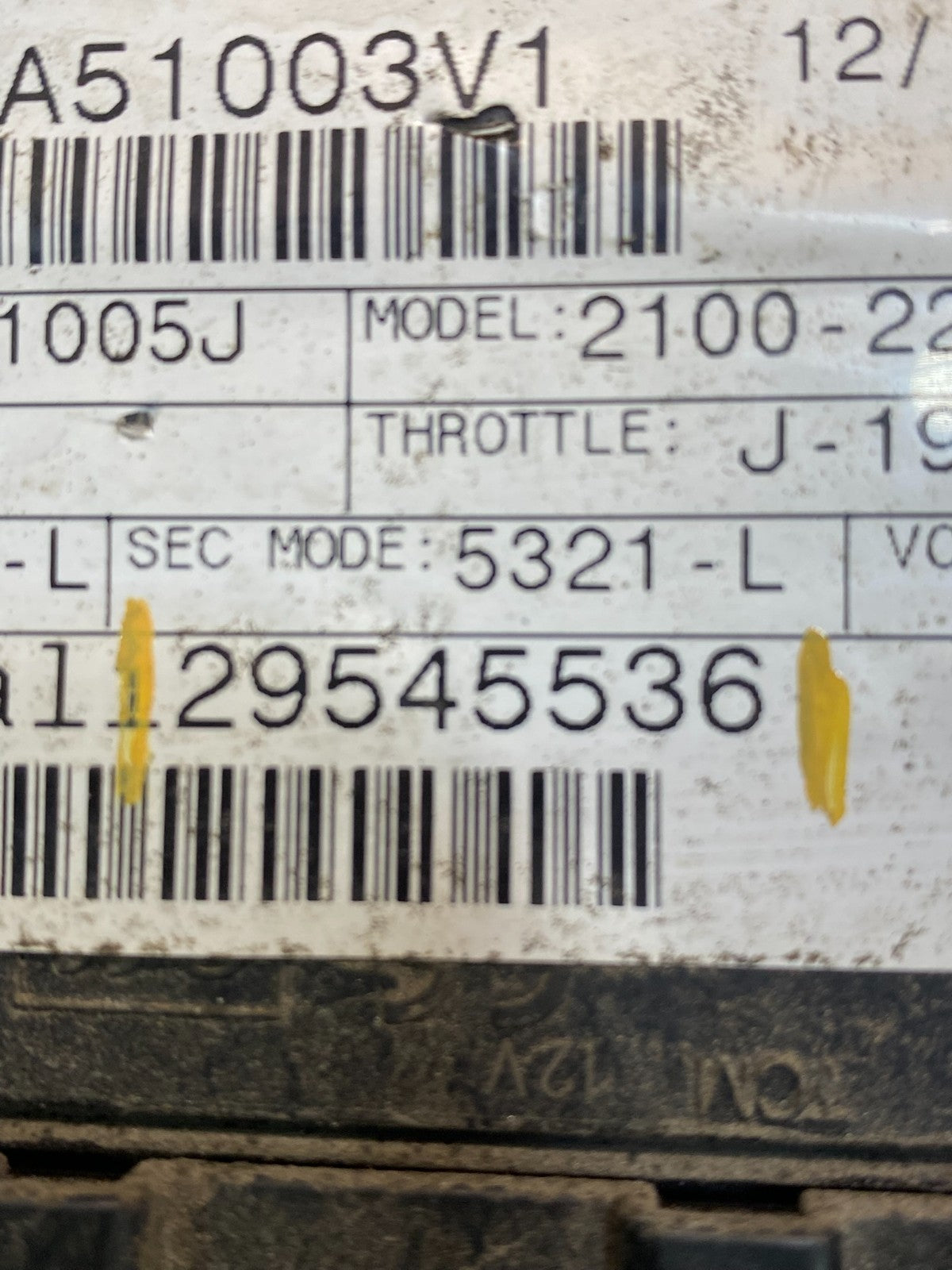29545536 Allison TCM Transmission Control Module Computer Auto aa5482 DG2
