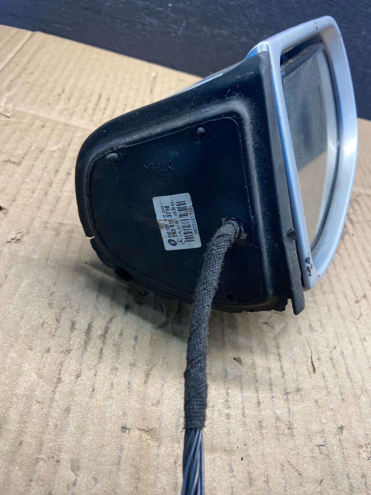 2001 to 2004 Mercedes-Benz C Class Left Driver LH View Door Mirror AD2990 DW9