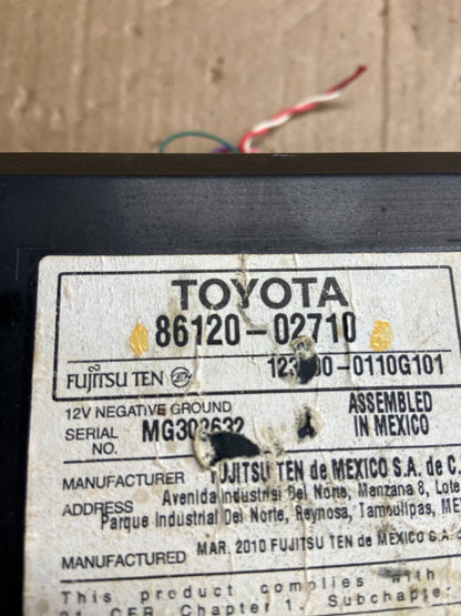2009 to 2010 Toyota Corolla Matrix Radio AM/FM CD Player AF6102 DG5