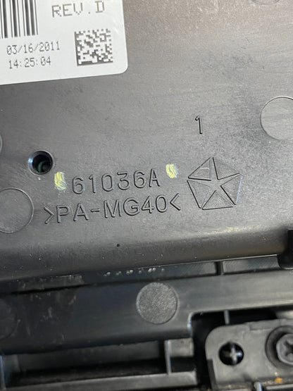 2008 to 2012 Jeep Liberty Dash Climate Temperature Control Radio Bezel AG0161 DG5
