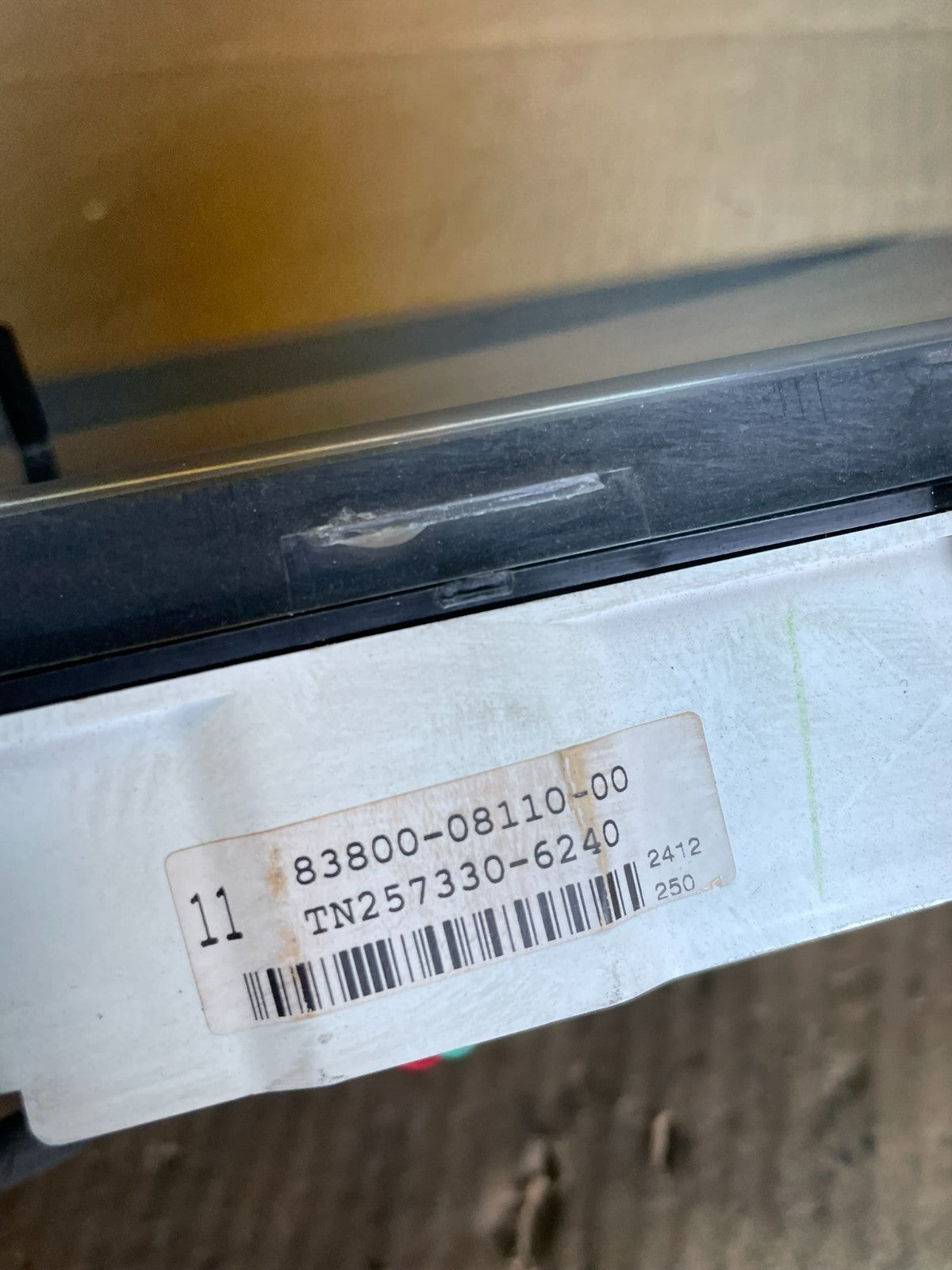 2001 2002 2003 Toyota Sienna Speedometer Cluster Gauge ab2878 DG8