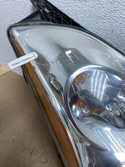 Sedan 2010 2011 2012 Nissan Altima Headlight Right Passenger Rh AE6548 DW4