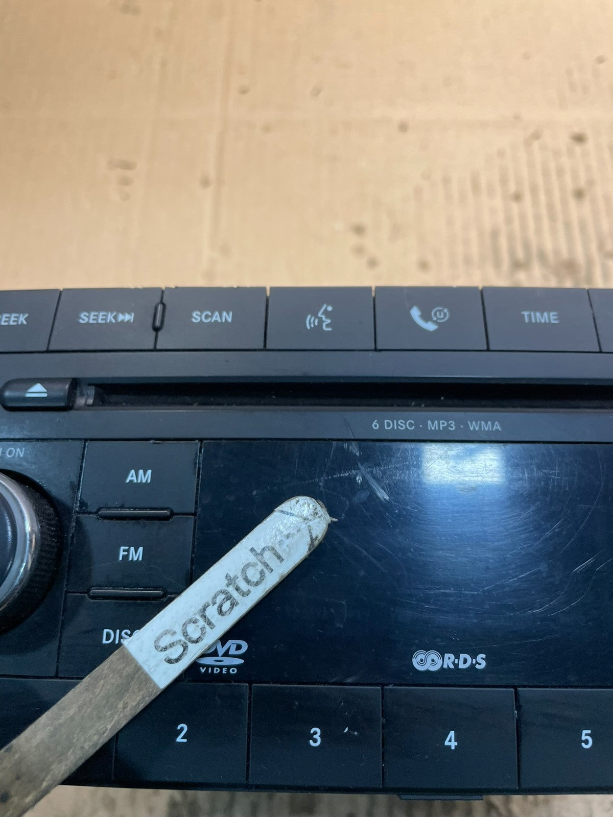 2009 to 2010 Dodge Journey Am Fm Cd Player Radio Receiver MP3 V2023 DG1