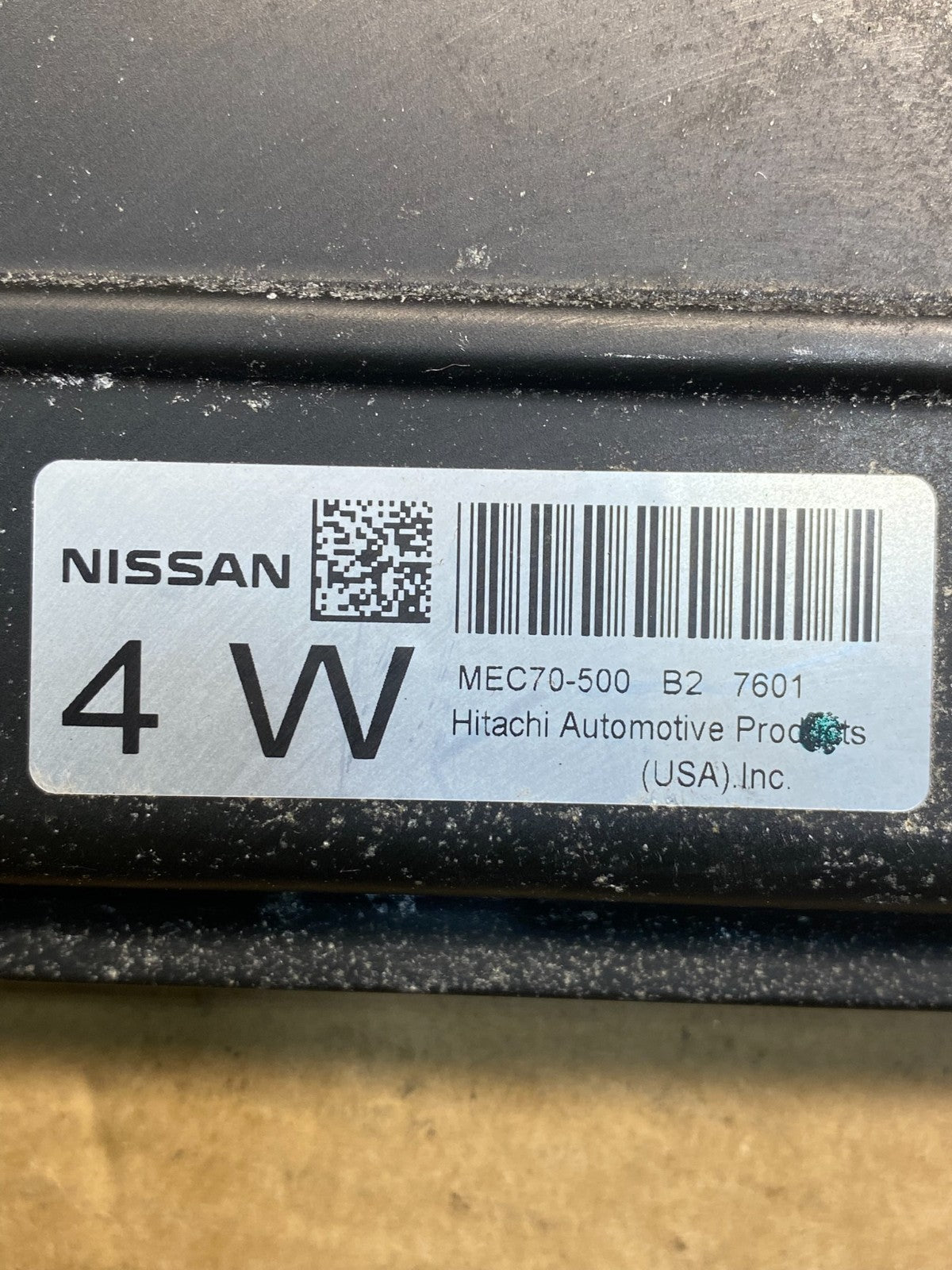 2008 Nissan Pathfinder 4.0L Ecm Ecu Engine Computer Module AD9975 DG2