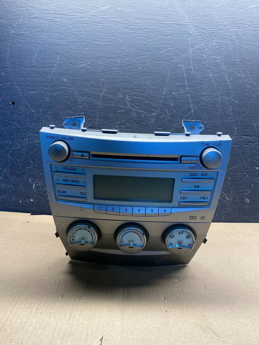 2007 to 2009 Toyota Camry Radio CD Player Climate Control Bezel AH4675 DG0