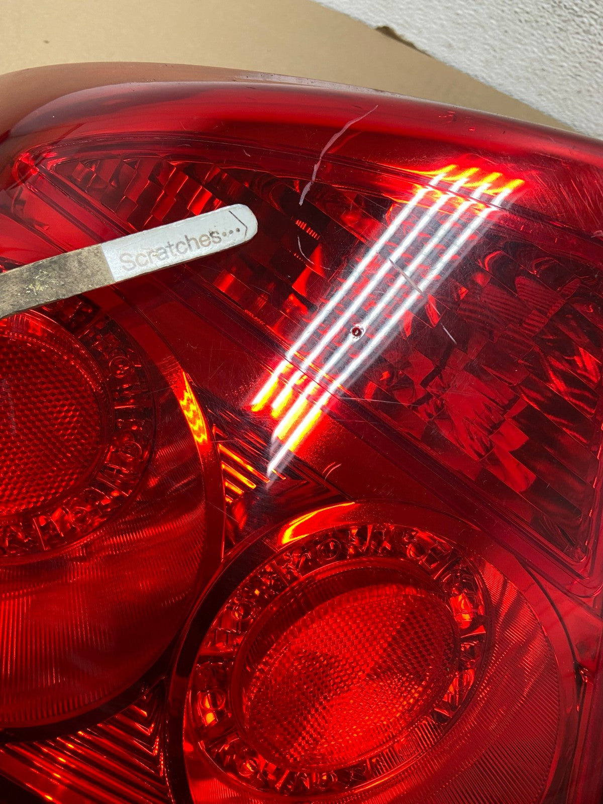 2005 to 2006 Infiniti G35 Left Driver Lh Side Tail Light AG4190 LK3
