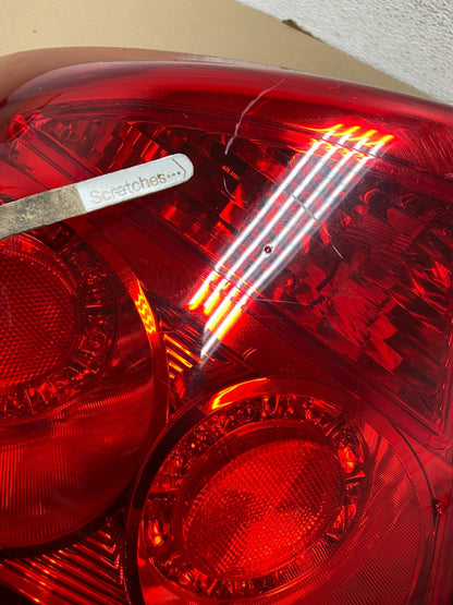 2005 to 2006 Infiniti G35 Left Driver Lh Side Tail Light AG4190 LK3
