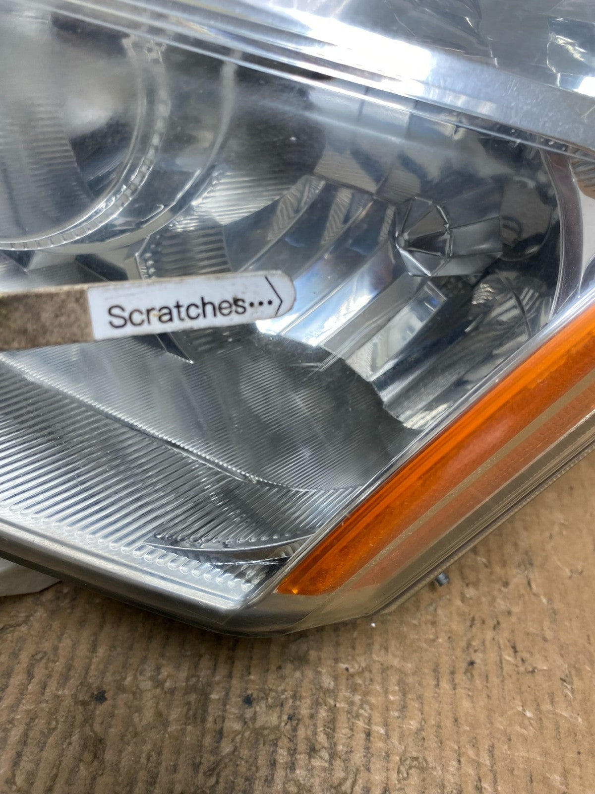 2008 to 2013 Nissan Rogue Left Driver LH Halogen Headlight AE1622 DW3