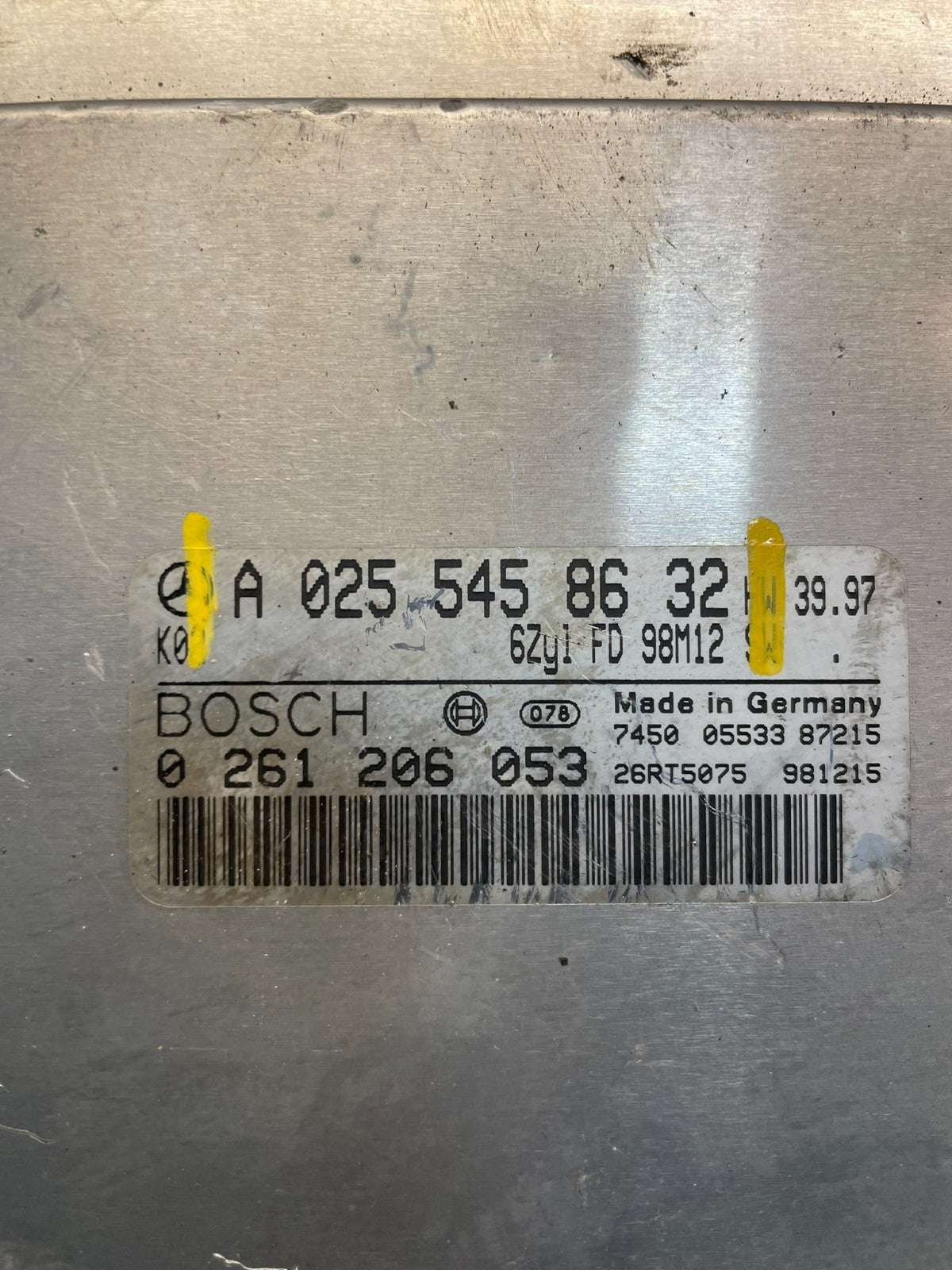 1998 2000 Mercedes Benz ML320 Engine Computer ECM a0255458632 S4755 DG3