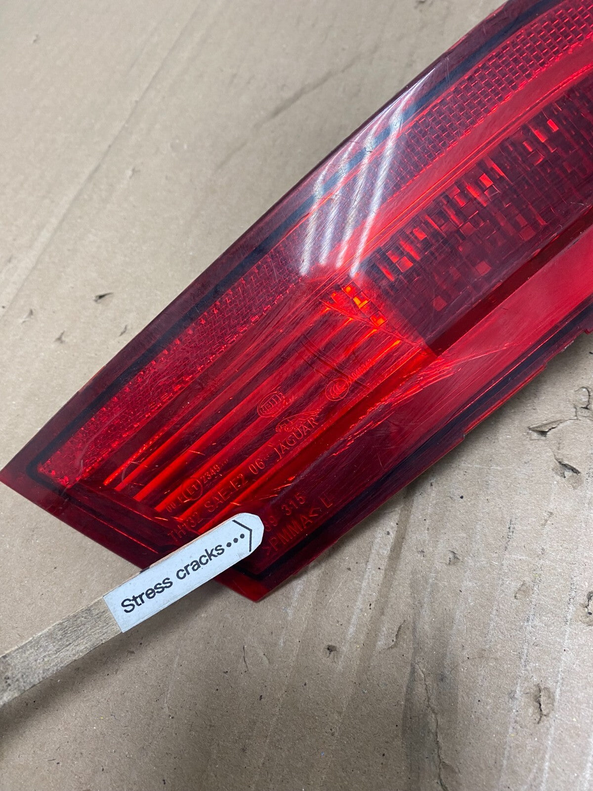 2009 2010 2011 Jaguar XF Left Driver Lh Side Tail Light Inner I6324 DW5