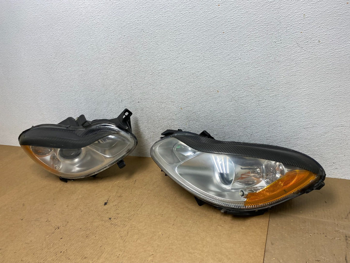 2008 - 2015 Smart Fortwo Left+Right Side Halogen Headlights AE4818 DW1
