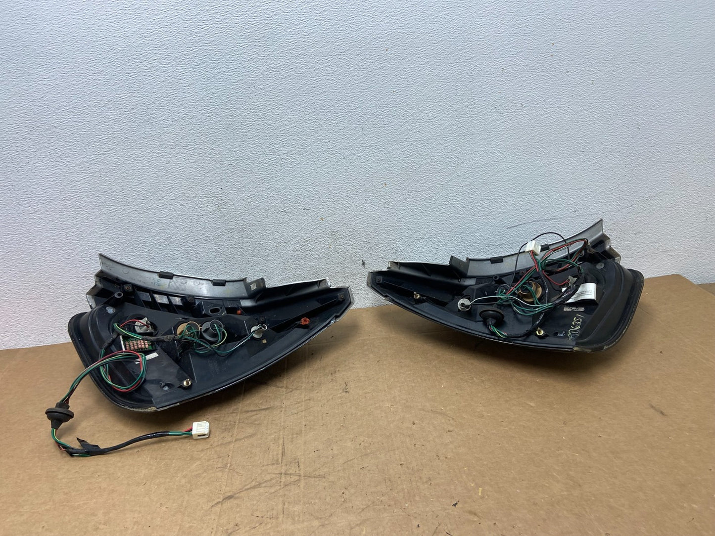 2004 to 2008 Nissan Maxima Left+Right Set LED Black Tail Lights AD6351 DG10