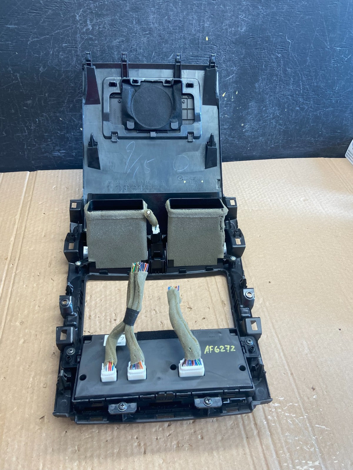 2010 - 2015 Mazda CX-9 Radio Dash Trim Bezel W/Vent AC Climate Control AF6272 DG3