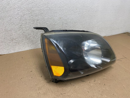 2004 to 2009 Mitsubishi Galant Right Passenger Headlight Black Halogen AG4115 DW2