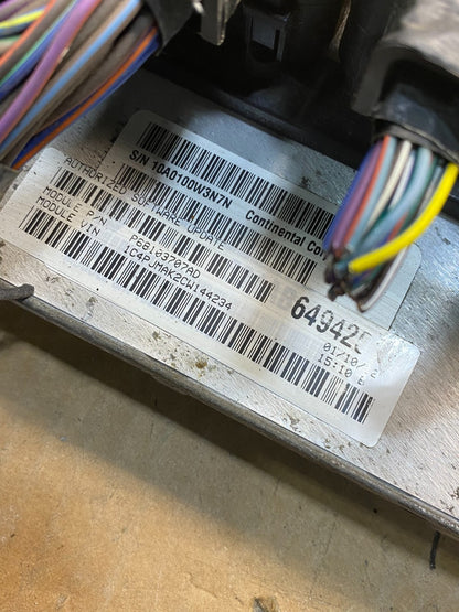 2012 Jeep Liberty 3.7L Engine Control Unit ECU ECM P68103707AD AH5075 DG2