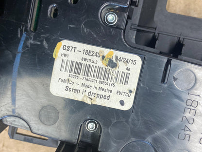 2016 2017 Ford Fusion Radio Climate Control A/C Control ah5349 DG6