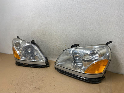 2003 2004 2005 Honda Pilot Left+Right Side Halogen Headlights AJ2578 DW1