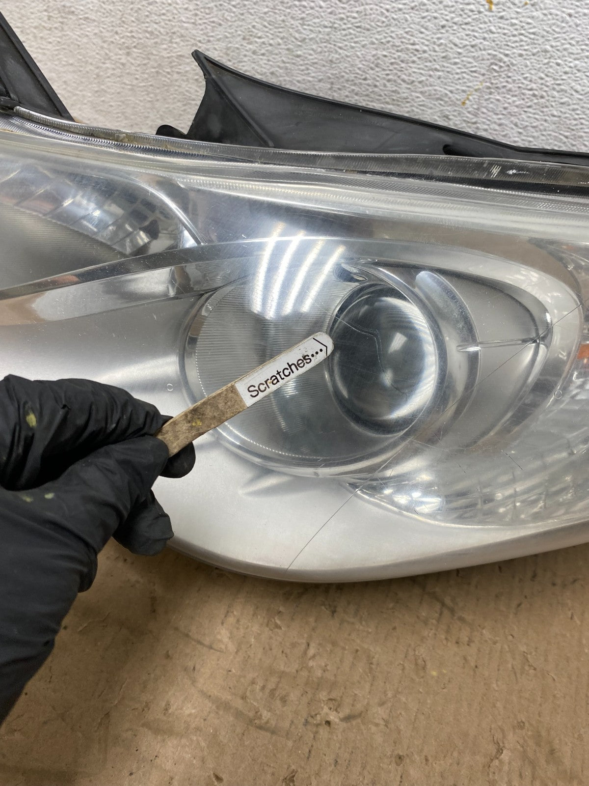 2011 - 2014 Hyundai Sonata Left Driver Lh Side Headlight Halogen AD7804 DW4