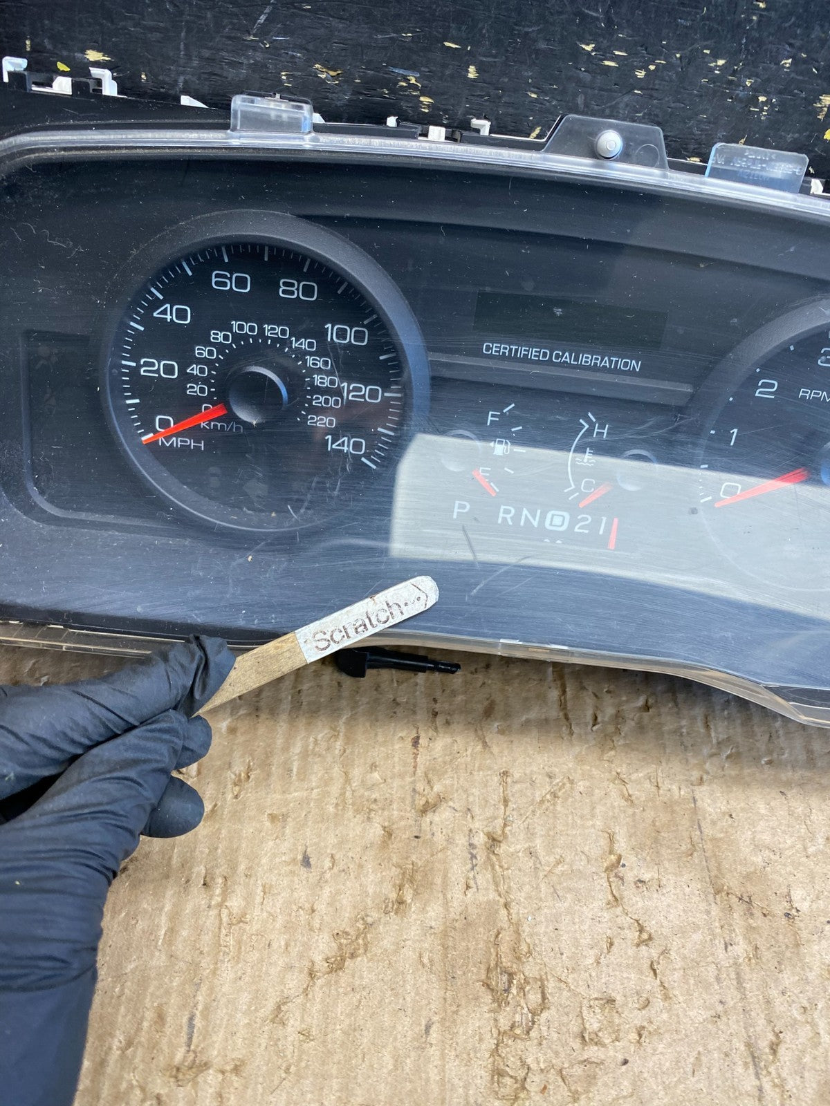 2009 to 2010 Mercury Marquis Speedometer Cluster Gauge Oem z9977 DG1