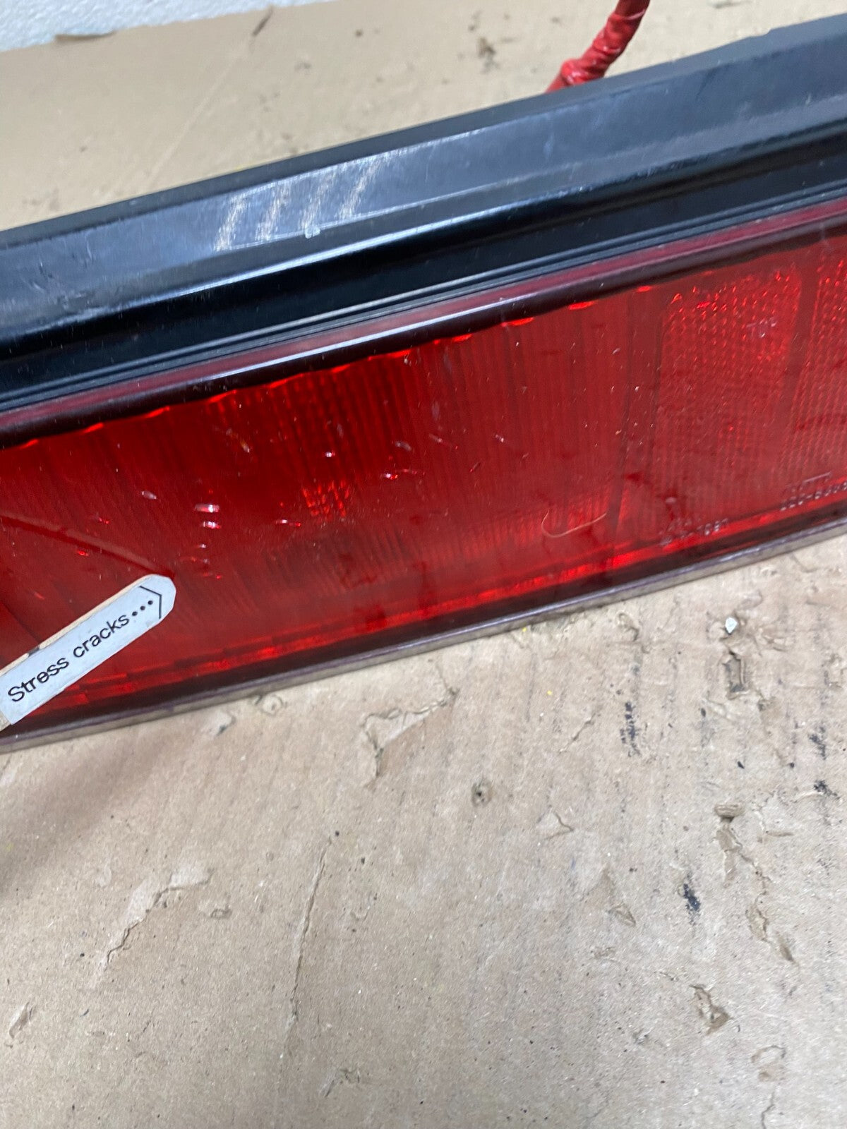 1993 to 1994 Infiniti J30 Driver Right Passenger RH Side Tail Light OEM L6536 DW3