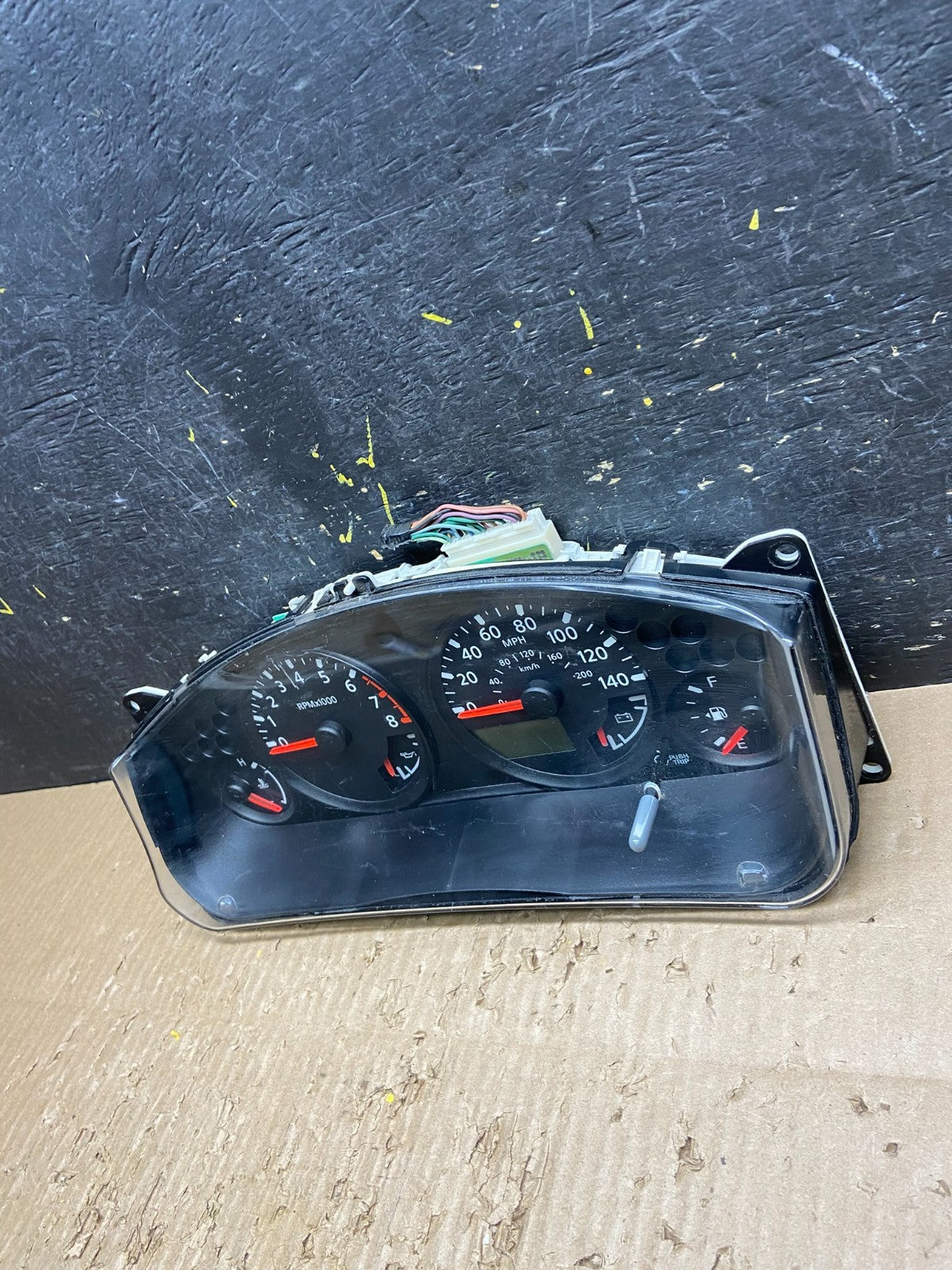 2007 to 2009 Nissan Xterra Frontier Speedometer Cluster Gauge OEM V7786 DG3