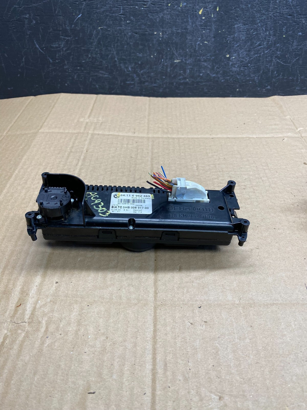 2004 to 2008 Mini Cooper S R50 AC Heater Climate Control ac9303 DG4
