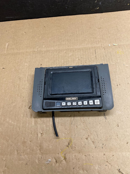 Weldex WDRV-5041M Backup Monitor Rv Fed Ex 5" Screen Working LCD Camera t4548 DG0